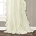 Lush Decor Reyna Ruffle Window Curtain Panel Set, Pair, 54
