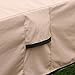 UCEDER Waterproof Hot Tub Cover Outdoor Spa Cover (95''x95 x20'') 600D Heavy Duty Polyester Square Hot Tub Cover Protector(Brown)