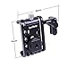 Lanparte SSD T5 Mount Bracket with Cold Shoe Mount Cable Clamp Compatible with Samsung T5