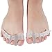 Dr Whoo Gel Toe Separators, Toe Spacers, Toe Stretchers, Toe Straightener, Toe Pads, Toe Spreader, Hammertoe Yoga Practice & Running for Men and Women Bunion Pain Relief Toe Straightener Achilles Stretcher