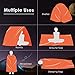 BROTOU Emergency Sleeping Bag Outdoor Waterproof Survival Shelter Blanket Tent Bivy Camping Hiking Envelope Sleeping Bag Sack with Whistl and Carabinerthumb 4