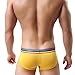 Clearance Sale! Men Intimates WEUIE Men's Sexy Modal Underwear shorts men boxers underpants Soft Briefs (L, Yellow)