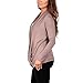 Women's Draped Criss Cross Cardigan by Rags and Couture - Made in USA