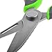 Premium Multifunction Kitchen Scissors Heavy Duty and Ultra Sharp Stainless Steel Blades Kitchen Shears with 100% Satisfaction & Money Back Guarantee by Wellehomi