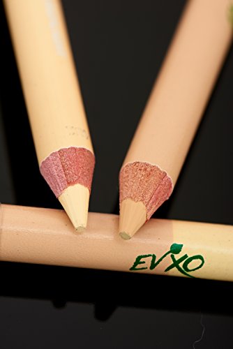Evxo Duo Concealer/Highlighter Pencil 95% Organic Vegan Cruelty-Free Gluten Free