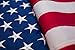 AMERICAN FLAG FBNC, 3x5 FT, Durable Polyester, Embroidered WHITE Stars and BRASS Grommets, STRENGTHENED by Double Stitching