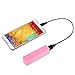 Power Bank Key Chain Smart Phone External Battery (Pink)