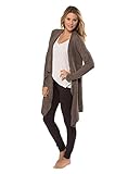 Barefoot Dreams Women's CozyChic Lite Calypso Wrap (Cocoa, Large / X-Large)