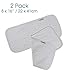 Ultra Soft, Absorbent Large Burp Cloth Set 100% Cotton|Baby Shower Gift(Stone)