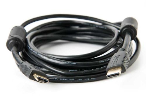 Tether Pro HDMI A to HDMI A 25 ft (7.6m) Cable, Black