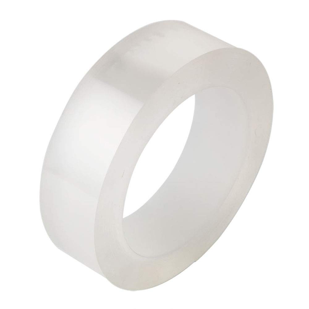 GTIWUNG Bathtub Caulk Strip Transparent, Kitchen Caulk Tape Bathroom Wall Sealing Tape Waterproof Self-Adhesive Decorative Trim, 30mm x 5M