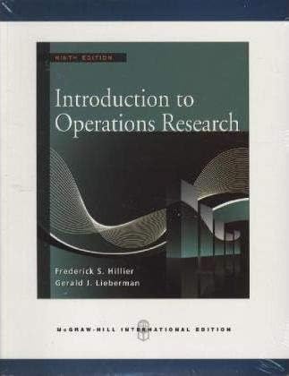 Introduction To Operations Research By Frederick Hillier price in Egypt ...