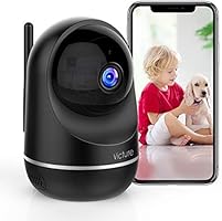 Victure 2021 New Wifi Camera, Updated Dualband 2.4Ghz and 5Ghz Indoor Camera, Baby Monitor, 1080P Home Security Camera...