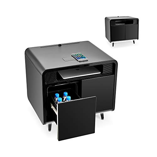 sobro Smart Side/Nightstand Table with Cooling Drawer, Wireless