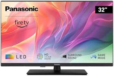 TV-32S55AEZ, S55 Series 32 Pulgadas Full HD LED Smart TV, 2024, Fire TV, HD Colour Engine, HDR, Alexa Control De Voz, Game Mode, Media Player, Experiencia Visual Excepcional