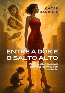 Livro Entre a dor e o salto alto: Ela caiu sete vezes, mas em todas levantou com mais brilho