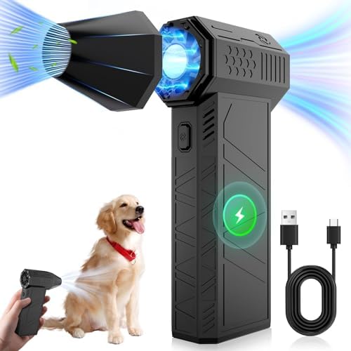 Compressed Air Duster Mini Blower With LED Light, 130,000 RPM, 4 Speed - View #10