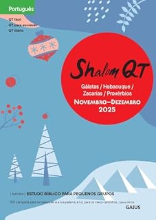 Livro Shalom QT - Gálatas/Habacuque/Zacarias /Provérbios, novembro e dezembro de 2025