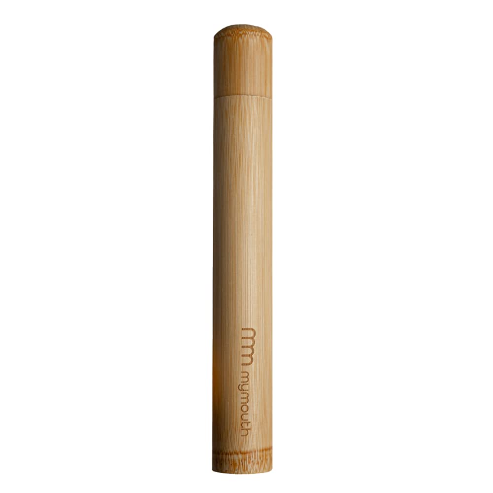 Bamboo Toothbrush Holder | Eco-Friendly | Biodegradable Carry Case | Natural Product