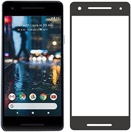 Google Pixel 2 XL Screen Protector, JACNITAD Google Pixel 2 XL Tempered Glass Screen Protector Ultra Clear Anti-Scratch Bubble-Free Class Screen Protector For Google Pixel 2 XL (2-pack) (Black)