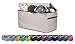 JUMBO Collapsible Toy Chest for Kids (XX-Large) Toy Organizer, Huge Storage Basket w/ Flip-Top Lid | Organizer Bin for Bedrooms, Closets, Child Nursery | Store Stuffed Animals, Games, Clothes, Shoes