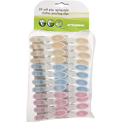 Moerman 88355 24 Soft Grip Pegs