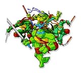Teenage Mutant Ninja Turtles Vynil Car Sticker Decal - Select Size