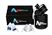 Noise Cancelling Ear Plugs by Noise Doctor- High Fidelity Reusable Earplug Kit with Carrying Case - Pair of 2 Sizes Soft and Comfortable Fit for Sleep Musicians Concert Construction Work - Blue primary