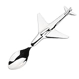 Lillian Rose Baby Spoon, Airplane, 6.5