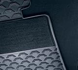 BMW Front Rubber Floor Mats w Carpeted Heel Pad 325 328 335 M3 Sedan Wagon 20062011 Anthracite