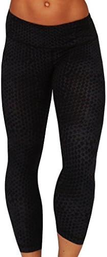 Yisqzjzj The Popular 90 Degree by Reflex - Performance Activewear - Printed Yoga Capri P109 Snake Grey BlackX-Large Shipping from USA about 2-3 days