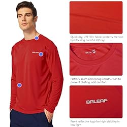 BALEAF Men's Sun Protection Shirts UV SPF T-Shirts