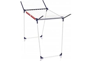 Leifheit Pegasus 180 Solid Laundry Dryer, Large, Blue/White