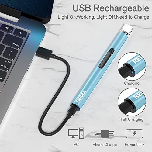 REIDEA Electronic Candle Lighter Long USB Rechargeable Lighter Arc