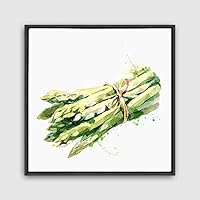 Framed Canvas Wall Art Vegetables Theme Design Canvas Prints Home Artwork Decoration for Living Room,Bedroom - 16x16 inches