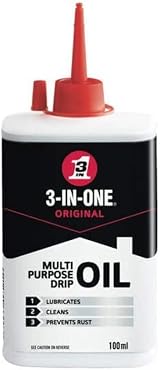 3-IN-ONE Multi Purpose Drip Oil 100ml Lubricates Cleans Stops Squeaks