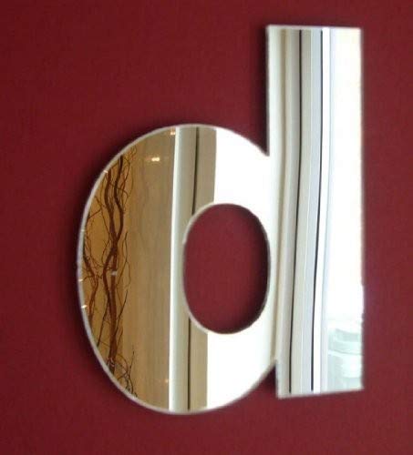 Lower Case Letter D Mirror 45cm