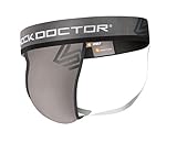 Shock Doctor Mens Core Jockstrap Support with Soft Cup, Grey, x- Large