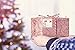 Christmas Gift Tags Sticker Labels Adhesive Jumbo 60 Count - Holiday Label Stickers Tags for Gifts, Presents, Wrapping Paper, Bags - 6 Festive Metallic Xmas Designs White, Red, Green, Gold