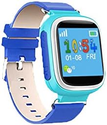 GPS Kids Tracker Smart Watch LY ANT Waterproof Smartwatch Phone with Anti-lost Alarm Remote Monitor SOS Calls Support Android IOS (Blue)