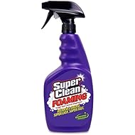 Super Clean Foaming Multi-Surface All Purpose Cleaner Degreaser Spray, Biodegradable, Full Concentrate, 32 ounce