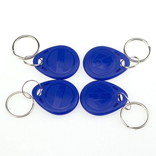 HFeng 125KHz T5577/EM4305 Writable RFID Keychains NFC Token Tags