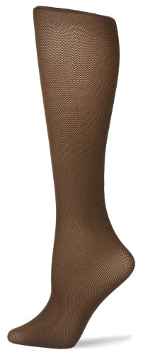 HUE Women's Mesh Knee Hi with Comfort Top