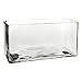 CYS EXCEL Glass Rectangle Vase. H-4