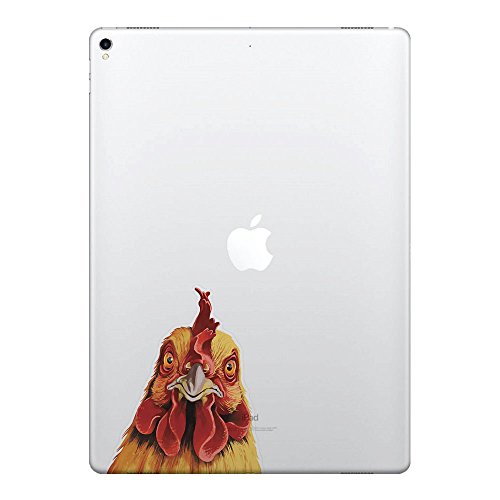 FINCIBO 5 x 5 inch Cochin Chicken Removable Vinyl Decal Stickers for iPad MacBook Laptop (Or Any Flat Surface)