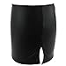 iiniim Sexy Womens PVC Faux Leather Wetlook Clubwear Mini Skirt with G-String Panties