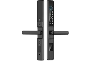 Gaicabi Tuya Smart Door Lock Fingerprint Biometric Waterproof Digital Electronic Lock Electronic Sliding Door Lock A