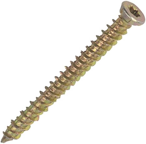 Easydrive Countersunk Concrete Screws 7.5 x 120mm 100 Pack [Energy Class A]