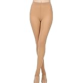 APLZGMG Stirrup Tights for Women Girl Soft Stirrup Ballet Tights for Dance 60D Denier Knit Tight for Women Girls Ballet Dance
