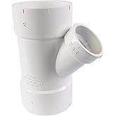 Charlotte Pipe Wye PVC Dwv 3" X 3" X 1-1/2" SCH 30